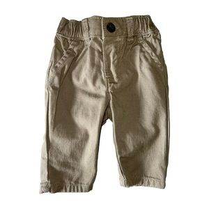 Carter’s Toddlers Khaki Color Boys Elastic Pants Size 3M